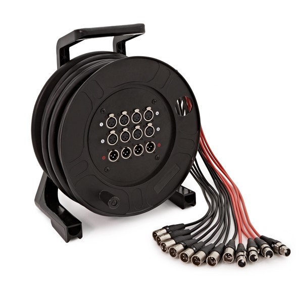 SubZero 12 Channel Drum Stage Box, 8 In 4 Out, 20m