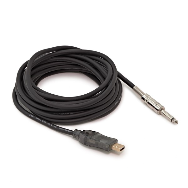 Jack to USB Audio Interface Cable, 5m by Gear4music