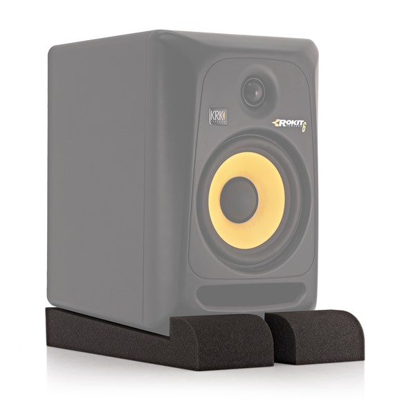 AcouFoam Universal Studio Monitor Isolation Pads by Gear4music