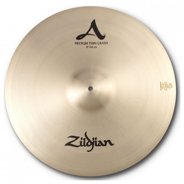 Zildjian A 19" Medium Thin Crash Cymbal