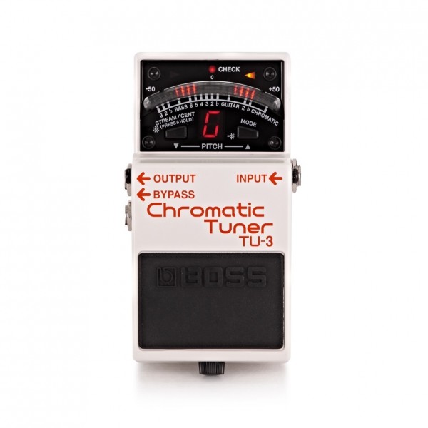 Boss TU-3 Pedal Chromatic Tuner with Power Supply