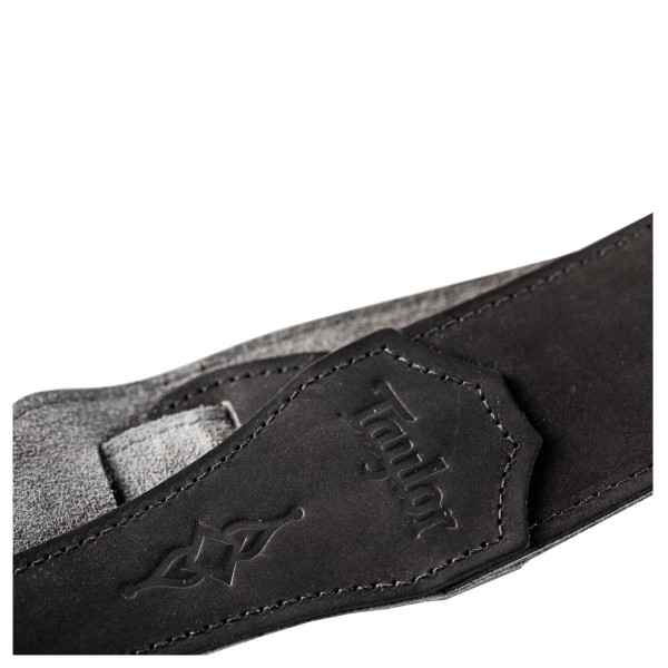 Taylor 4104 Gemstone Sanded Suede Strap, 2.5in, Black