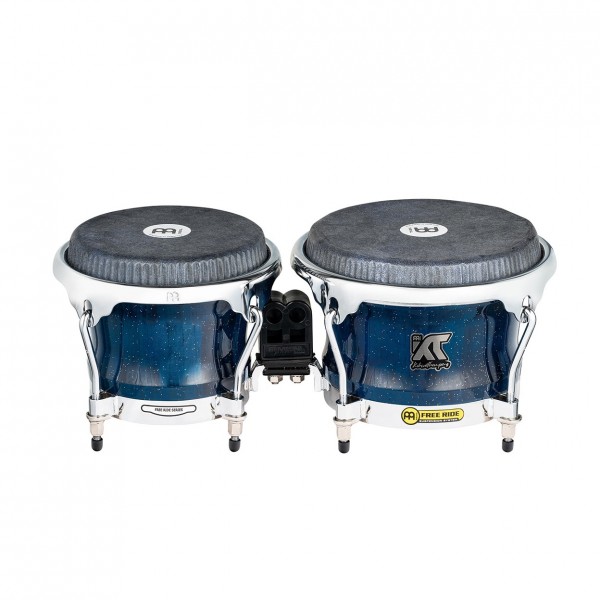 Meinl Percussion Artist Series Bongo William "Kachiro" Thompson 7" & 8 1/2", Blue Wave
