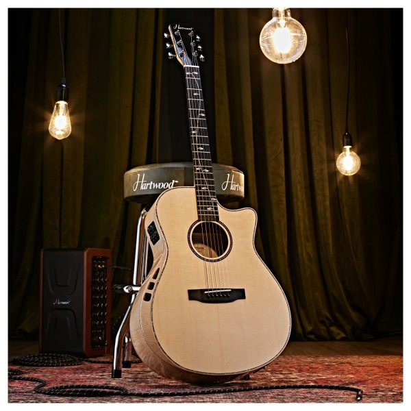 Hartwood Sonata-FX Concert Electro-Acoustic Guitar, Natural