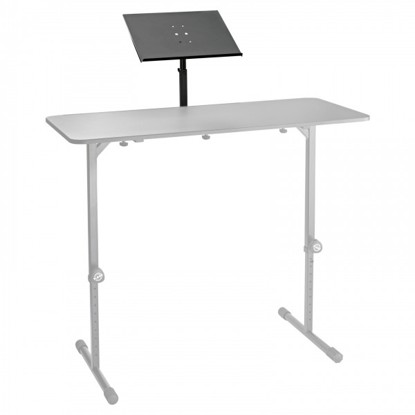 K&M 12162 DJ Desk Tray, Black