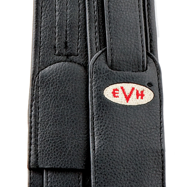 EVH Premium Leather Strap, Black, 42"