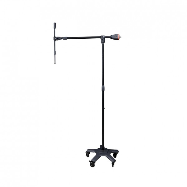 Trojan Pro Overhead Heavy Duty Microphone Stand with Wheels