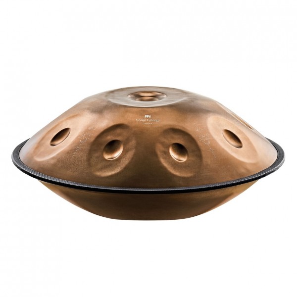 Meinl Sonic Energy Sensory Handpan, Stainless Steel, Bb2 Amara, 9 Notes, 432 Hz, Vintage Copper