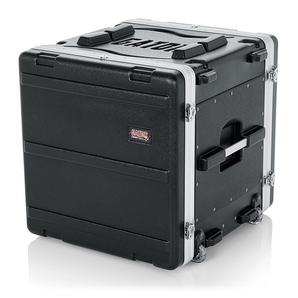 Gator GRR-10L Lockable Moulded Rolling Rack Case, 10U