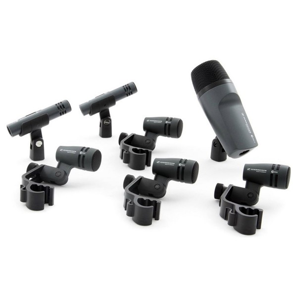 Sennheiser e600 Drum Kit Microphone Set with Case