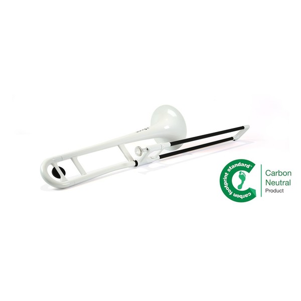 pBone Plastic Trombone, White