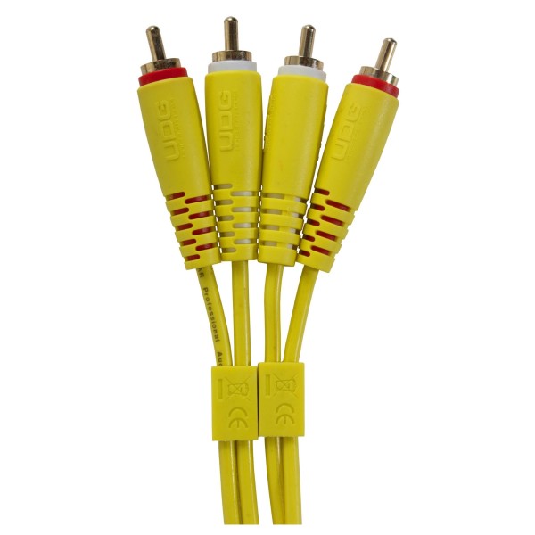 UDG Ultimate Cable RCA - RCA Straight 1.5m (Yellow)