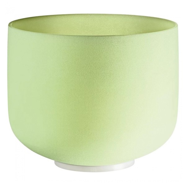 Meinl Sonic Energy 10" Emerald Crystal Singing Bowl With Bag, Heart Chakra