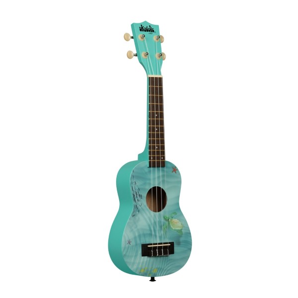 Kala Ukadelic Soprano Ukulele, Seascape