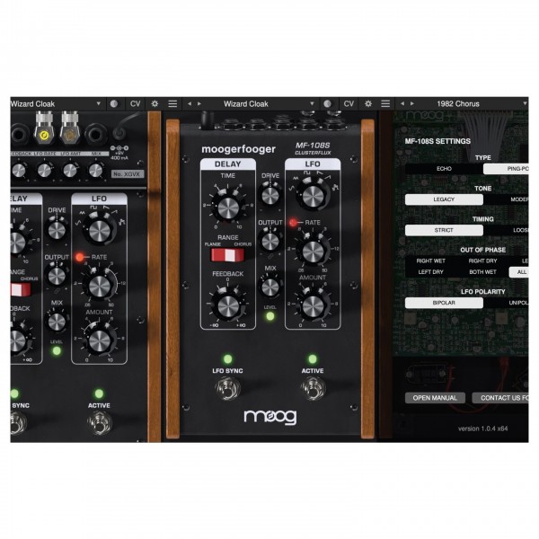MoogerFooger Software MF-108S Cluster Flux