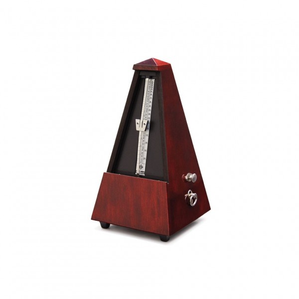 Wittner W811 Traditional Metronome with Bell, Polished Mahogany