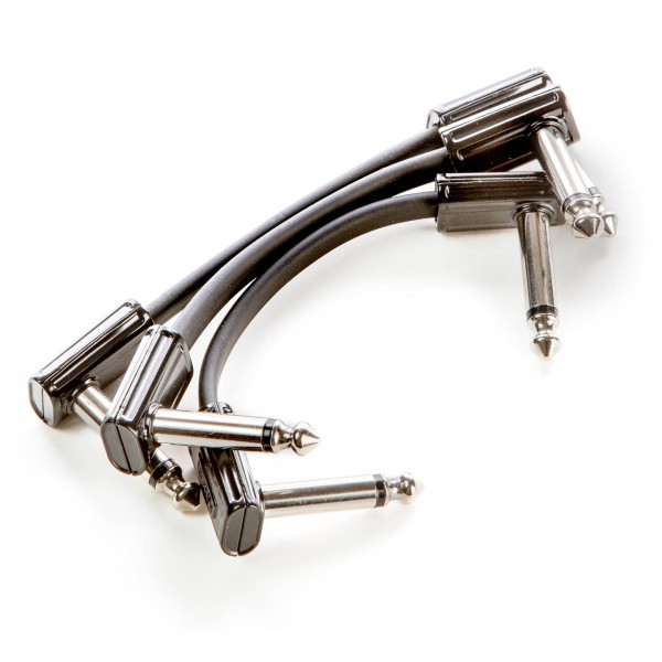 MXR TRS Ribbon Patch Cable 3 Pack, 3 Inch