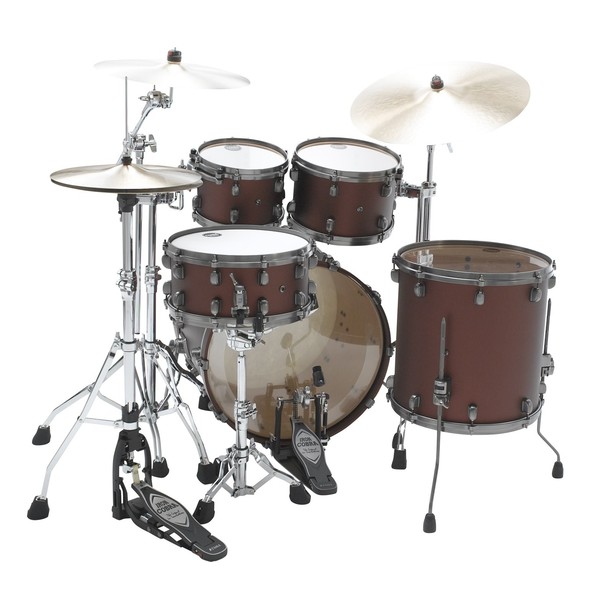 Tama Starclassic Maple 22" 4pc Shell Pack, Flat Burgundy Metallic