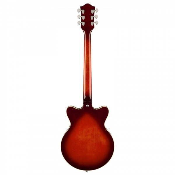 Gretsch G2655 Streamliner Center Block Jr. Double-Cut with V-Stoptail, Claret Burst