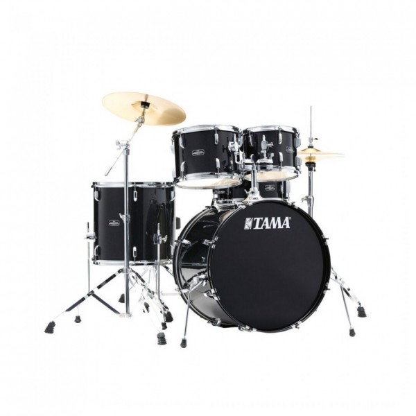 Tama Stagestar 20" 5pc Drum Kit w/Zildjian Cymbals, Black Sparkle