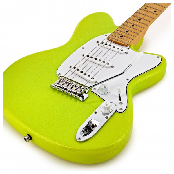 Ibanez YY10 Yvette Young, Slime Green Sparkle