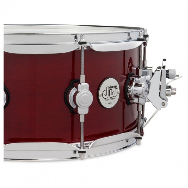DW Design Series 14" x 6" Snare Drum, Cherry Stain