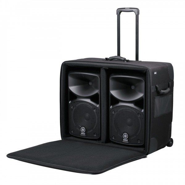 Yamaha StagePas Double Speaker Case with Wheels