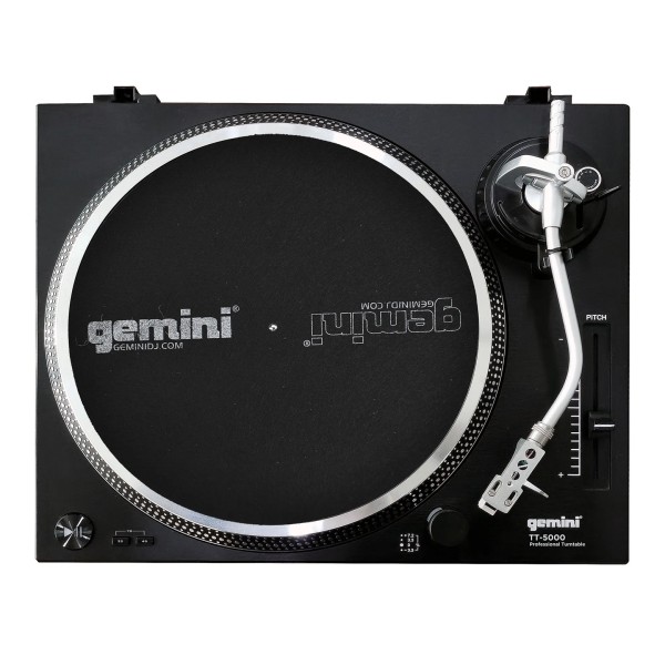 Gemini TT5000 Direct Drive DJ Turntable with USB