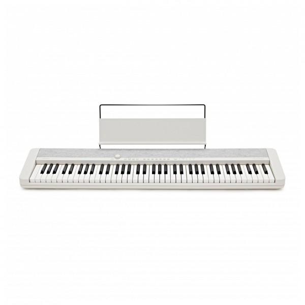 Casio CT-S1 76 Key Portable Keyboard with Bluetooth, White