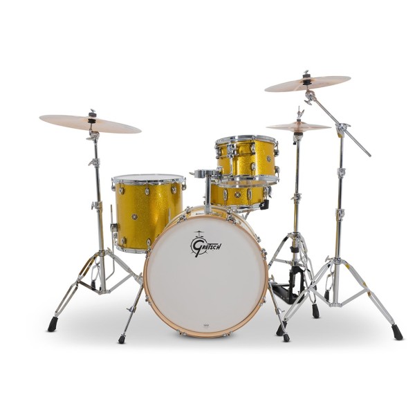 Gretsch Catalina Maple 22" 4pc Shell Pack, Lemon Sparkle