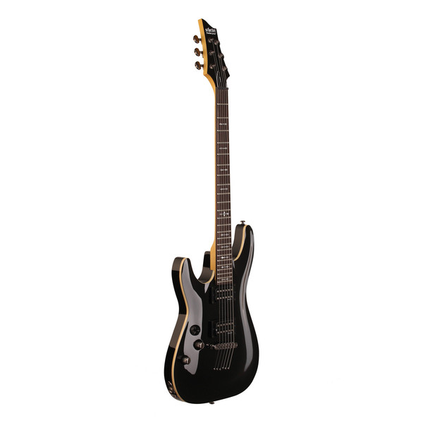 Schecter Omen-6 Left Handed Electric Guitar, Black