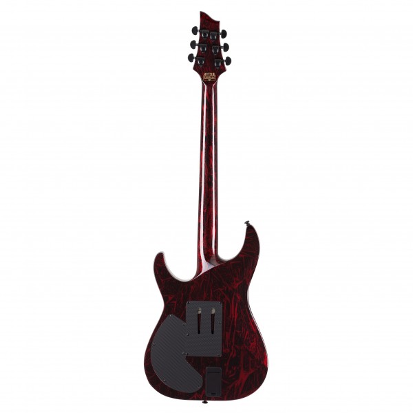 Schecter C-1 FR-S Silver Mountain, Blood Moon