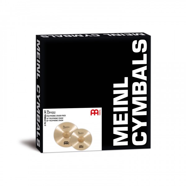 Meinl Byzance Traditional Polyphonic Crash Pack