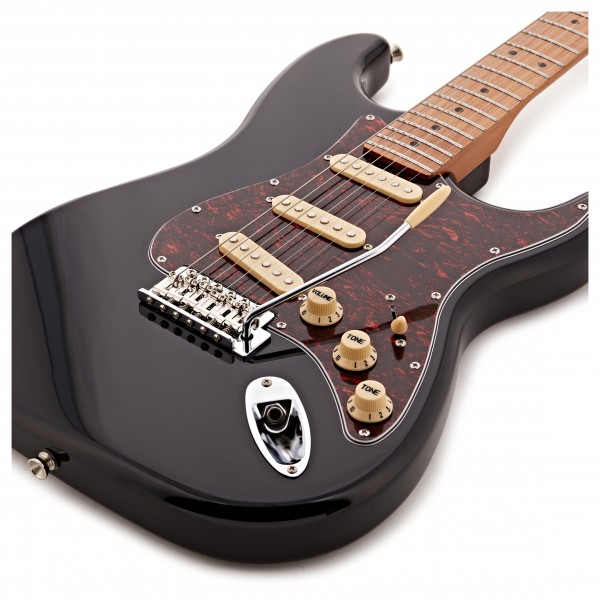 JET Guitars JS-300 Roasted Maple, Black