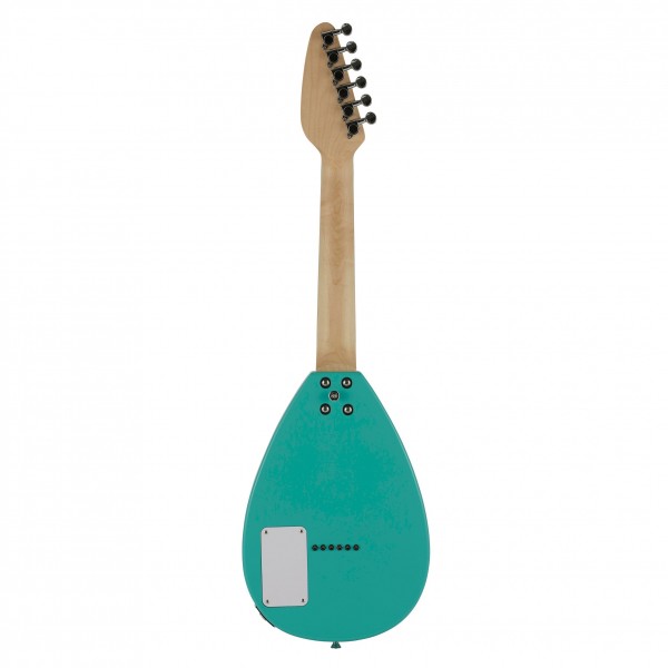 Vox Mark 3 Mini Electric Guitar, Aqua Green