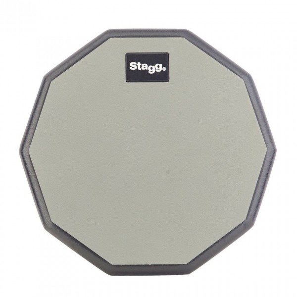 Stagg 8" Desktop Practice Pad & Stand Bundle