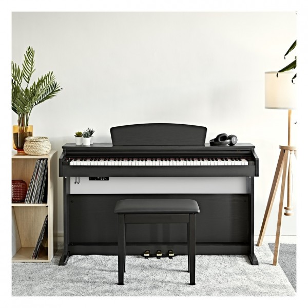 DP-10X Digital Piano by Gear4music, Matte Black