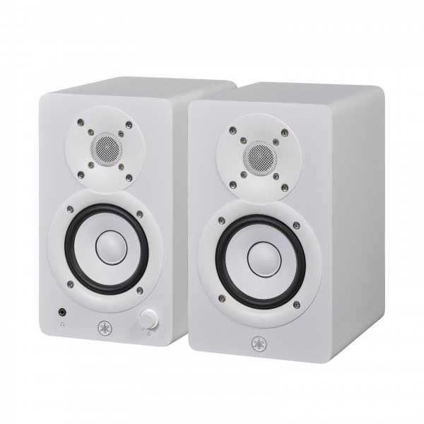 Yamaha HS3 Monitors, White (Pair)