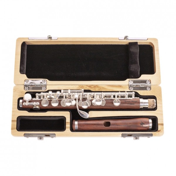 Trevor James VR Mopane Piccolo Outfit, with High Wave Headjoint