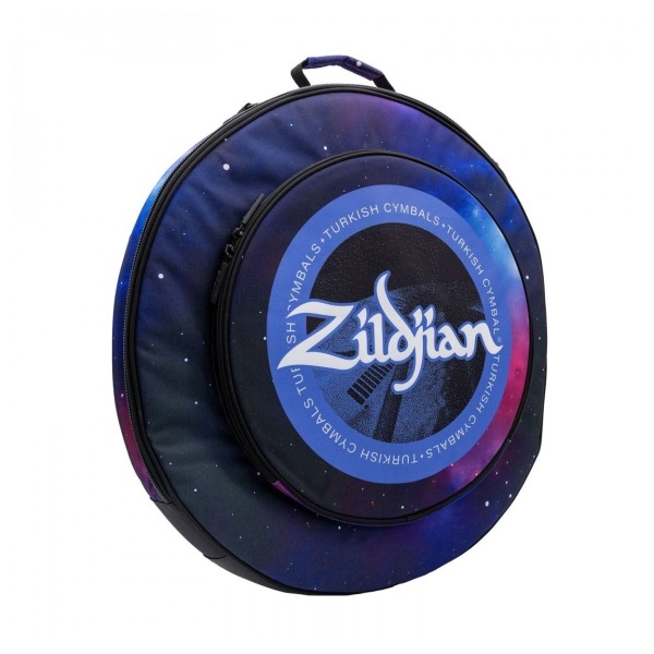 Zildjian Student Backpack, Stick Bag, & 20" Cymbal Bag, Purple Galaxy
