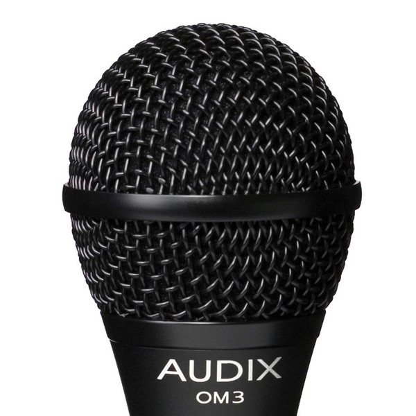 Audix OM3 Dynamic Vocal Microphone, Wide Response