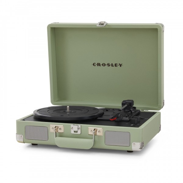 Crosley Cruiser Deluxe Turntable with Bluetooth Out, Mint