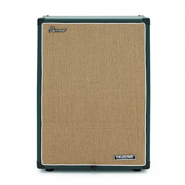 Hartwood 2 x 12" Angled Vertical V30 Cab, British Racing Green