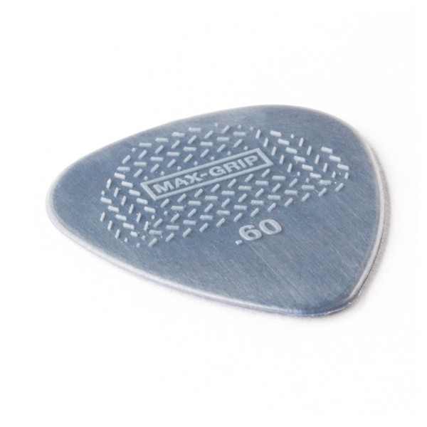 Dunlop Nylon Max-Grip Standard .60mm, 12 Pick Pack