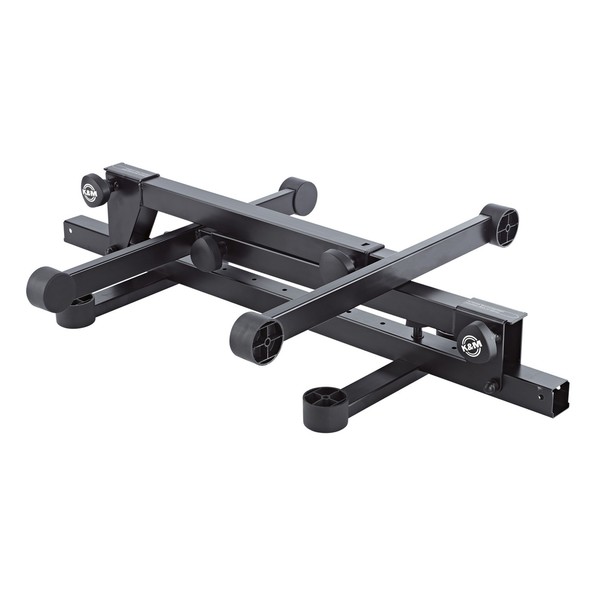 K&M 18820 Omega Pro Table Style Keyboard Stand, Black