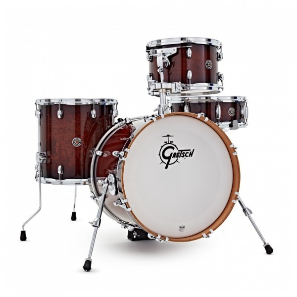 Gretsch Catalina Jazz 18" 4pc & DW 6000 Hardware, Antique Burst