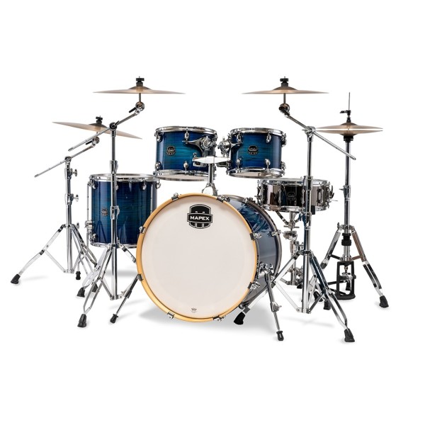 Mapex Armory 22" Rock Fusion 5pc Shell Pack, Blue Wave Burst