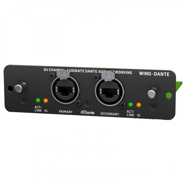 Behringer WING 64x64-Channel Audinate Dante Expansion Card