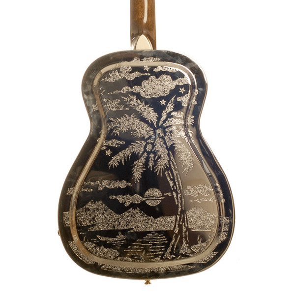 Ozark 3515BTE Electric Resonator Guitar, Thinline