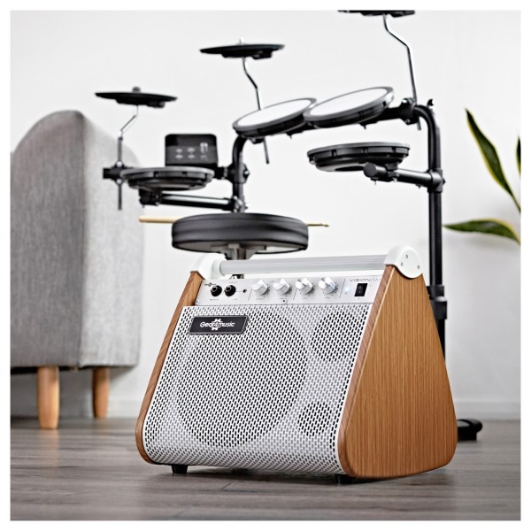 VISIONAMP Drum/Keyboard Amplifier, White